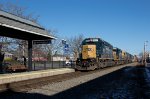 CSXT 8822 Leads M427 at Old Orchard Beach